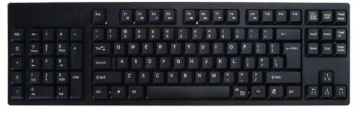 Kalttoy Clavier ergonomique pour gaucher avec pavé numérique intégré et ports USB