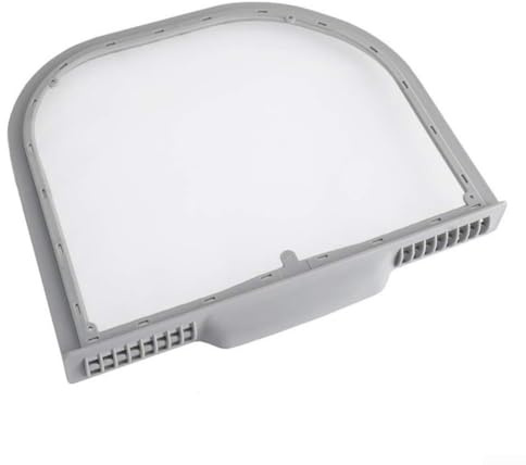 5231EL1001C - Filtro per filtro pelucchi per asciugatrice, cartuccia a rete di ricambio per un flusso d'aria ottimale, in plastica, per la manutenzione della lavanderia domestica