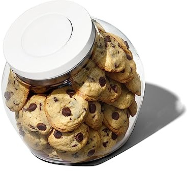 OXO Good Grips Pop, Cookie Jar, White, Grey, 2.8 l