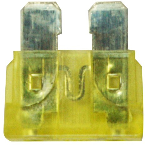 Cora 000120692 Fusibili Lamellari 20A, Scatola 100 pezzi