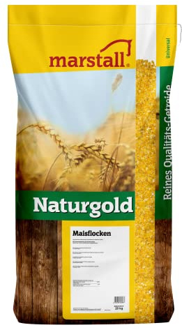 marstall Premium-Pferdefutter Maisflocken, 1er Pack (1 x 20 kilograms)