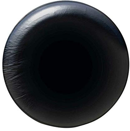 Mdurian 14 Zoll Schwarz Reserveradabdeckung Reifencover für alle Durchmesser (60cm-69cm/24-27) Anhänger Auto Universal PVC Wasserdicht Staubdichter Schutz