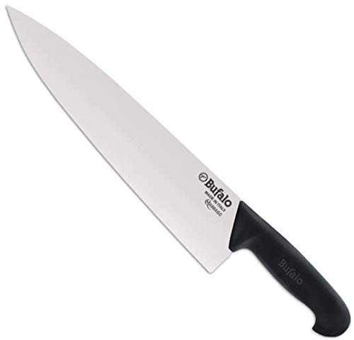 Bufalo Coltello CUOCO cm 30 Professionale Tagliare Tritare Sminuzzare Manico Plastica