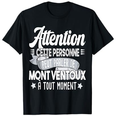 Mont Ventoux Cycliste Montagne Randonnée Alpes Humour Noël T-Shirt
