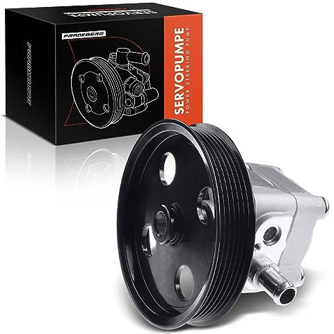 Frankberg Power Steering Pump Steering System Hydraulic Pump Compatible with S60 I 384 2.0L-2.5L 2000-2010 S80 I TS XY 2.0L 2.4L 1998-2006 XC70 Cross Country 2.4L 2.5L 2000-2007 Replace# 8603782