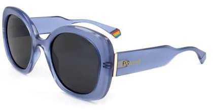 Polaroid Pld 6190/s MVU/M9 AZURE Sunglasses Women's Polycarbonate, Standard, 52