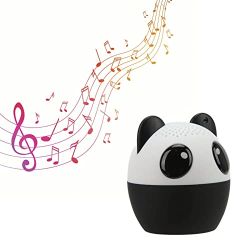 Haustier-Mini-Bluetooth-Tier-Wireless-Lautsprecher, Tiere-Wireless-Lautsprecher für Kinder (Panda) Musikinstrument-Lautsprecher