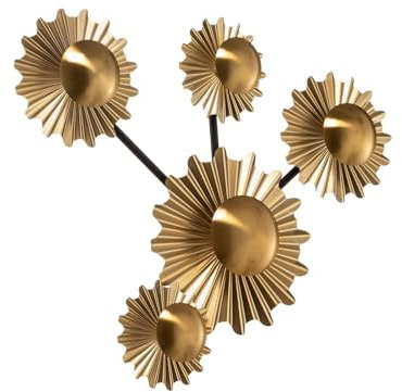 Lindby Wandleuchte, Wandlampe Innen Senmia (Modern) in Gold/Messing aus Metall (5 flammig G9) - Wandstrahler Wandbeleuchtung Schlafzimmer Wohnzimmer Wohnzimmerleuchte