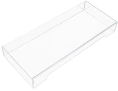 OSALADI Transparente Tastatur Abdeckung aus Acryl Abnehmbar und Waschbar Schützend für Haushaltstastatur