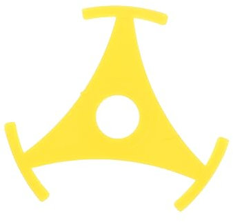 HEMOTON Adaptateur Vinyle Compact pour Tourne-Disque Accessoire Pratique pour Profiter Musique Déplacement