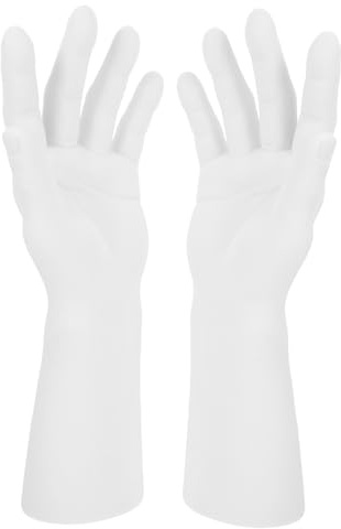 GALPADA 2 Piezas Modelo De Mano Masculina Mano De Maniquí Multifunción Soporte De Anillo De Multifunción Soporte De Joyería De Delicado Modelo De Multifunción De