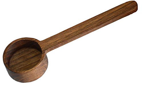 Master Srlin Long Handle Coffee Scoop with Black Walnut 10g Coffee Spoon. Measuring for Coffee Beans or Tea.Tablespoon. Coffee Accessories, Coffee Scoop 2 Tablespoon, Coffee Measuring Scoop./4