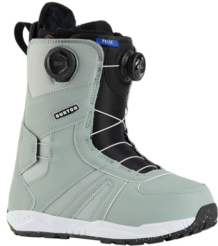 Burton - Felix Boa Petrol Green Women's Snowboard Boots - Dam - Storlek 41,5 - Grön