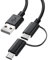 Caricabatterie rapido lungo 3 m per tablet Amazon Fire, cavo di ricarica micro USB C per Kindle Paperwhite, Fire HD 10 8 7 Plus, Max Pro, Kids Edition Voyage Touch 9a - 11a generazione 2019 2020 2021