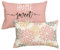 Artoid Mode Juego de 2 fundas de cojín con diseño de dalias, flores, color rosa, 30 x 50 cm, para sofá, salón, exterior