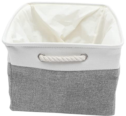 FONDOTIN Faltbarer Aufbewahrungskorb Aus Stoff Wäschekörbe Mit Griffen Platzsparende Home-organizer