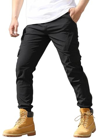 Generisch Freizeithose Herren Kurze Hose Kleidung Arbeitslatzhose Arbeitshosen Schnittschutzhose Militär Schwarze Pants Stretch Cargo Jogginghose Kochhose Kilimanjaro Outdoor Bekleidung Keilor