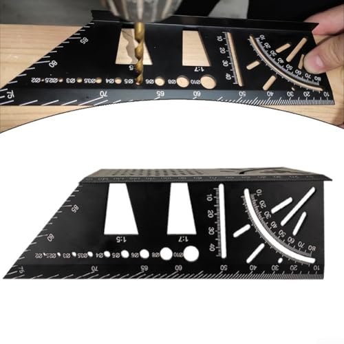 Woodworking Companion righello angolare compatibile con diversi tipi di materiali (ABS)