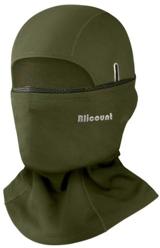 Blicount Sturmhaube Winter Balaclava Herren Damen Winddicht Warm Sturmmaske Atmungsaktiv Gesichtshaube Sturmhaube für Motorrad, Fahrrad, Skifahren, Outdoorsports