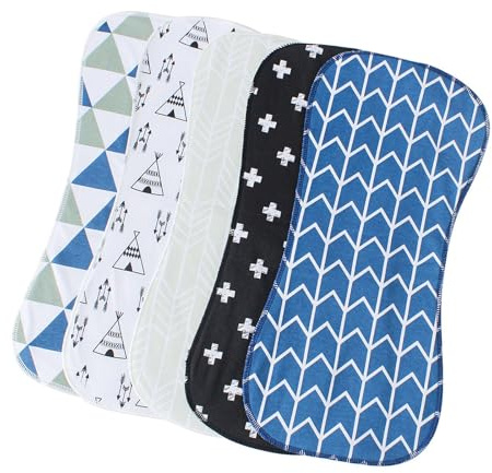 Asciugamano Per Rigurgito in Cotone Organico Con Spallina Panno Assorbente Per Rigurgiti Per Accessorio Per Allattamento Portatile Panni Lavabili Per Rigurgiti Per Bambini