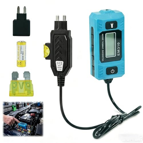 QESSUVNC Automotive Circuit Fault Probe Tester, 20A 48V Car Fuse Tester