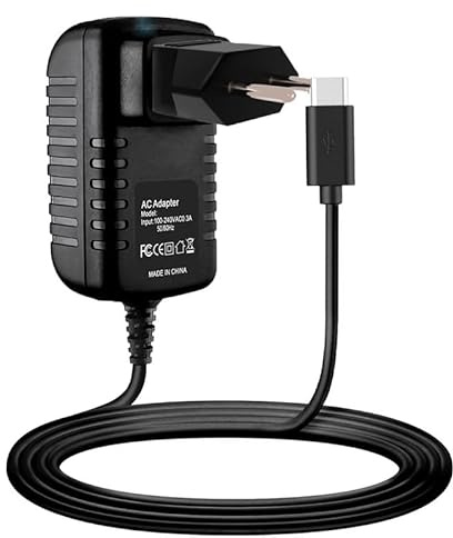 Guy-Tech 5 V USB-C-reservladdare, kompatibel med OutIn OTEM-01 OTEM01 Nano, bärbar elektrisk espressomaskin, 11 V, 6 000 mAh batteri, DC5 V USB-typ C-nätadapterkabel