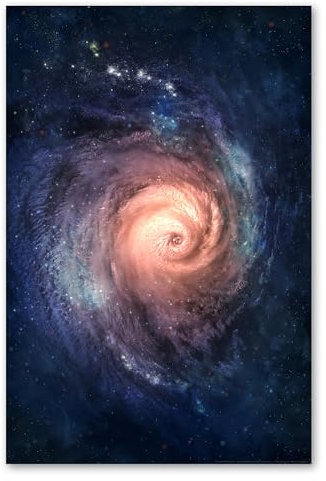 Postereck - 0272 - Galaxie Nebel, Astronomie Universum Orbit Weltall - Wandposter Fotoposter Bilder Wandbild Wandbilder - Poster - 4:3-40,0 cm x 30,0 cm