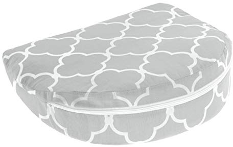 Boppy Wedge Glacier Almohada Embarazo Compacta para Dormir, Cuña Ligera y Portátil, Lavable a Máquina, Soporte Vientre, Piernas, Caderas y Espalda, para Todas las Etapas del Embarazo