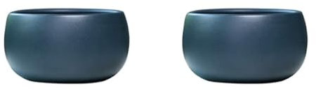 PORI 2 Stück lila Ton Teetasse Reise handgefertigte Teeschale Teetasse Haushalt Tee-Set Zubehör
