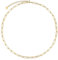 BONNYBIRD® Gliederkette Gold Damen Kette ohne Anhänger Gold Schmuck Gliederkette Edelstahl Kette Damen ohne Anhänger Goldkette Damen Gliederhalskette