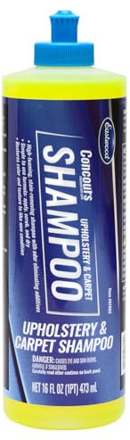 Eastwood Concours Upholstery & Carpet Shampoo 473ml – Professional Strength Formula with Lemon Scent | Deep-Cleans Fabric, Carpet & Interior Surfaces Without Residue