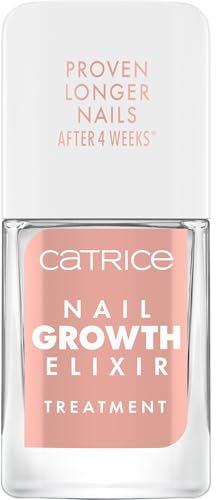 Catrice Nail Growth Elixir Treatment, Nagelbalsam, Transparent, feuchtigkeitsspendend, pflegend, acetonfrei, vegan, ohne Mikroplastikpartikel, ohne Konservierungsstoffe, 1er Pack (10.5ml)