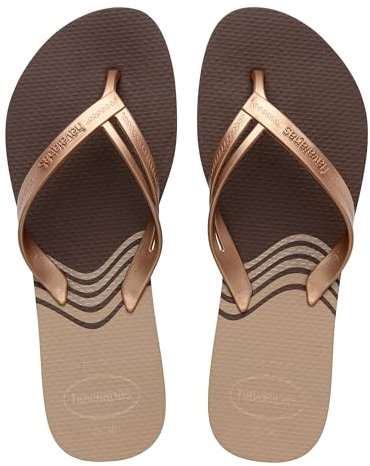 Havaianas - Elegance Print, Infradito Eleganti, Resistenti E Confortevoli Con Cinturini Alla Moda E Suola Antiscivolo, Donna