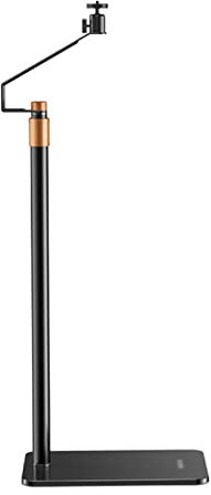 Soporte de proyector de suelo para el hogar y sala de conferencias, soporte móvil y ajustable para pantalla de proyección con marco de soporte de elevación, diseño multifuncional