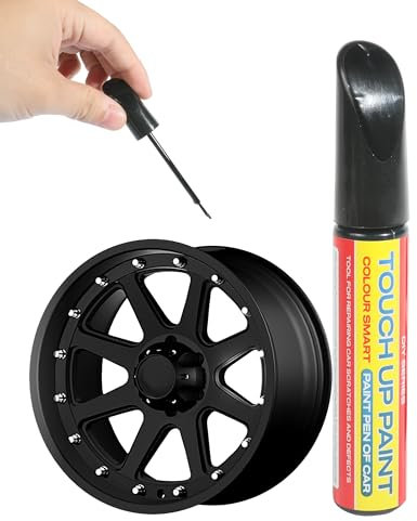 Flaconi Car Touch up Paint Pen,Car Paint Pen,Touch up Paint Pen for Cars,Auto Paint Repair Pen,Car Paint Scratch Repair,Suitable for Scratch Repairs of Most Cars,Motorcycles,Vans,Trailers (Black)