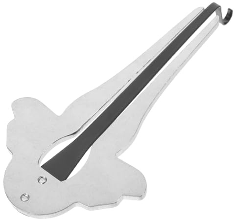 HEATSHAKING Leichte und Einfach zu Spielende Maultrommel aus Metall für Anfänger mit Silberner Farbe für Entspannung und Meditationspraktiken