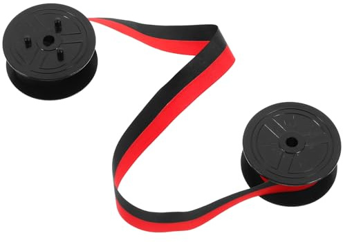 MAGICLULU Zweifarbiges Schreibmaschinen Farbband kompatibel mit Stardp 102 Professionelle Spulenband Tinte Klare Druckqualität Einfache Installation Langlebiges ABS Material für