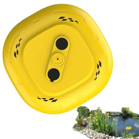 Teichbelüfter, leistungsstark, schwimmend, wasserdicht, Belüfter für Außenteiche – für Garten, Hof, Landschaftsbau, Terrasse, Rasen, Seen, Outdoor