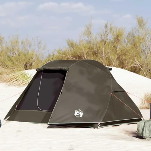 Yunovire Fisketält oliv grön av polyester och glasfiber x vattentätt UV-skydd, andas, vindtät, lätt, bärbar för camping, vandring och utomhusbruk