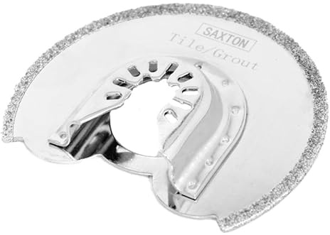 Saxton 90mm Diamond Coated Blade for Dewalt Wolf Stanley Worx Oscillating Multitools