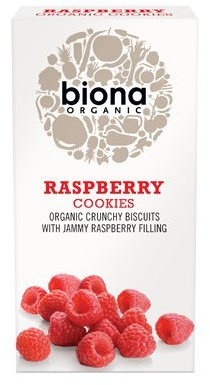 Biona Bio Raspberry Cookies 175g