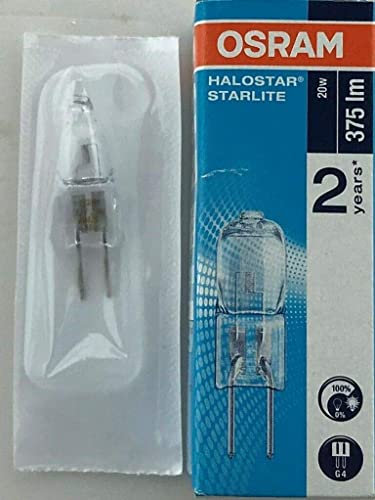OSRAM 64425 UVS 20W 12V G4 | Halostar Standard Pack of 10 Bulbs