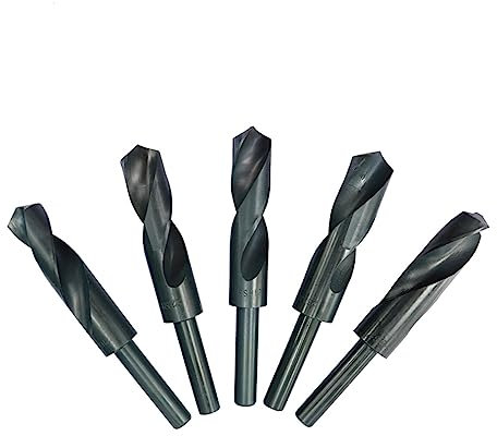 Reduzierter Schaft Nitridbeschichtung Spiralbohrer HSS Bohrer 13,5–21 mm Lochschneider for Holz-/Metallbohrer Pistolenbohrer (Size : 18mm)