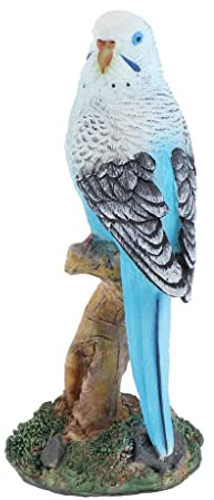 Sharplace Tierskulptur Figur Statue Simulation Gartendekoration, Blau