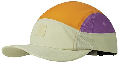 Buff®| Kappe 5 Panel Go Männlich Weiblich Erwachsene Flexibel, UPF50, Verstellbar, Nachhaltig, Leicht, Laufen, Recycelte Materialien, Komfortabel, S/M, Orange