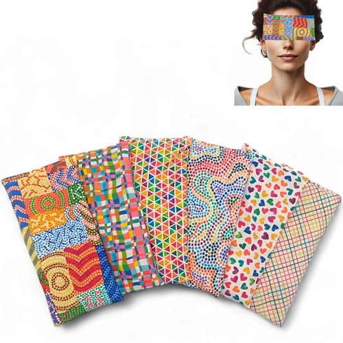 Augenkissen yoga Pack 6- Barcelona | Lavendel Samen und Reis | Yoga, Meditation, Entspannung, für Ihre Augen ..