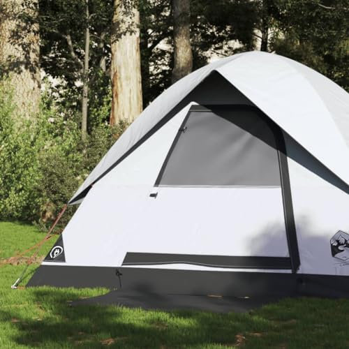 Xichuzi Kuppel-Campingzelt 2 Personen Weiß Dunkel Wasserdicht, Caming Zelt, Camping Tents, Camping-Zelt - 94694