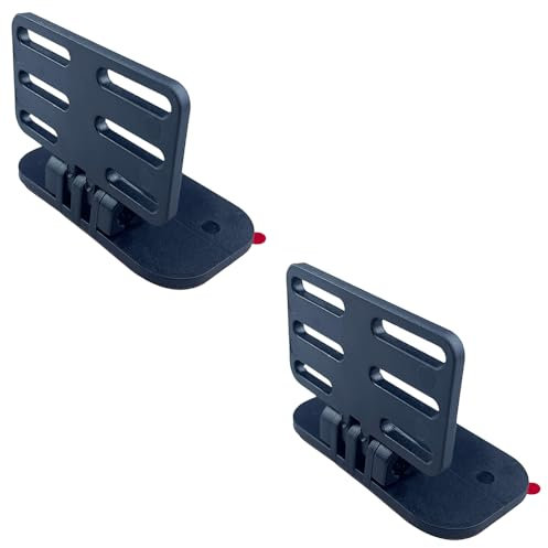 AKSIQIOL 2PCS Universal Rear Camera Holder, Adhesive Mount for Backup, Dash Cam, Mirror & Reverse Camera, Rear Window & Windshield Mount