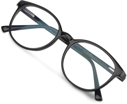 Ymmott Lunettes Anti Lumière Bleue Femme Verres Transparent Lunette Gaming d'Ordinateur Anti Fatigue Filtre UV400 Lunette Lumiere Bleue pour Femme
