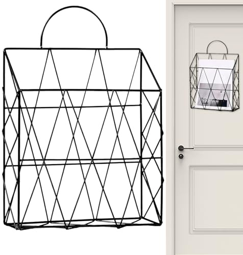Briefhalter für die Wand – Dokumentenregal, Heimorganisation, Wandmontage, Zeitschriftenständer, für Büro, Zuhause, Schreibtisch, Papierordner, Zeitungen